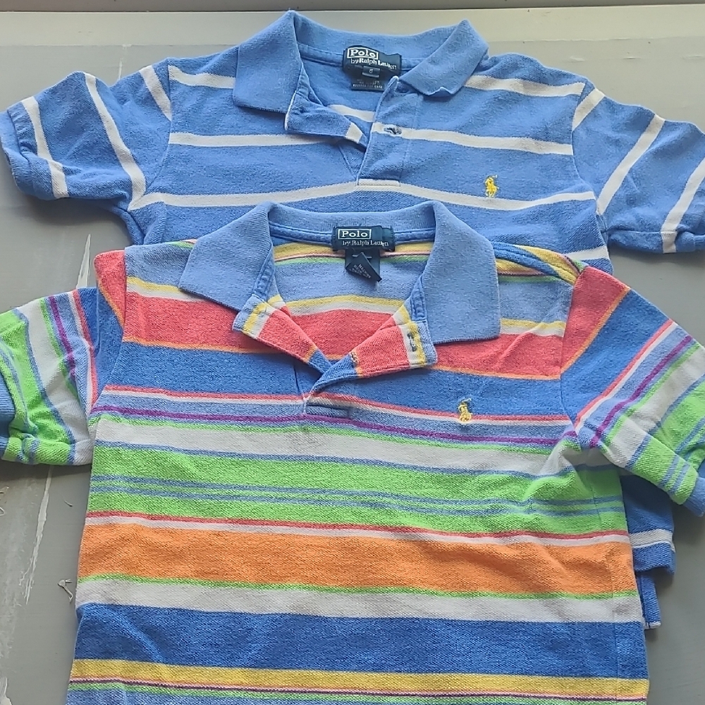 Polo by Ralph Lauren Kids Striped Shirts - Blue and Multicolor